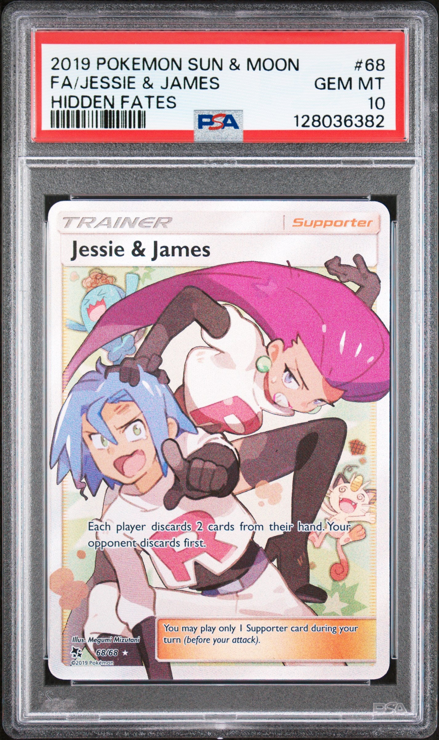 PSA10- jessie & james -#68