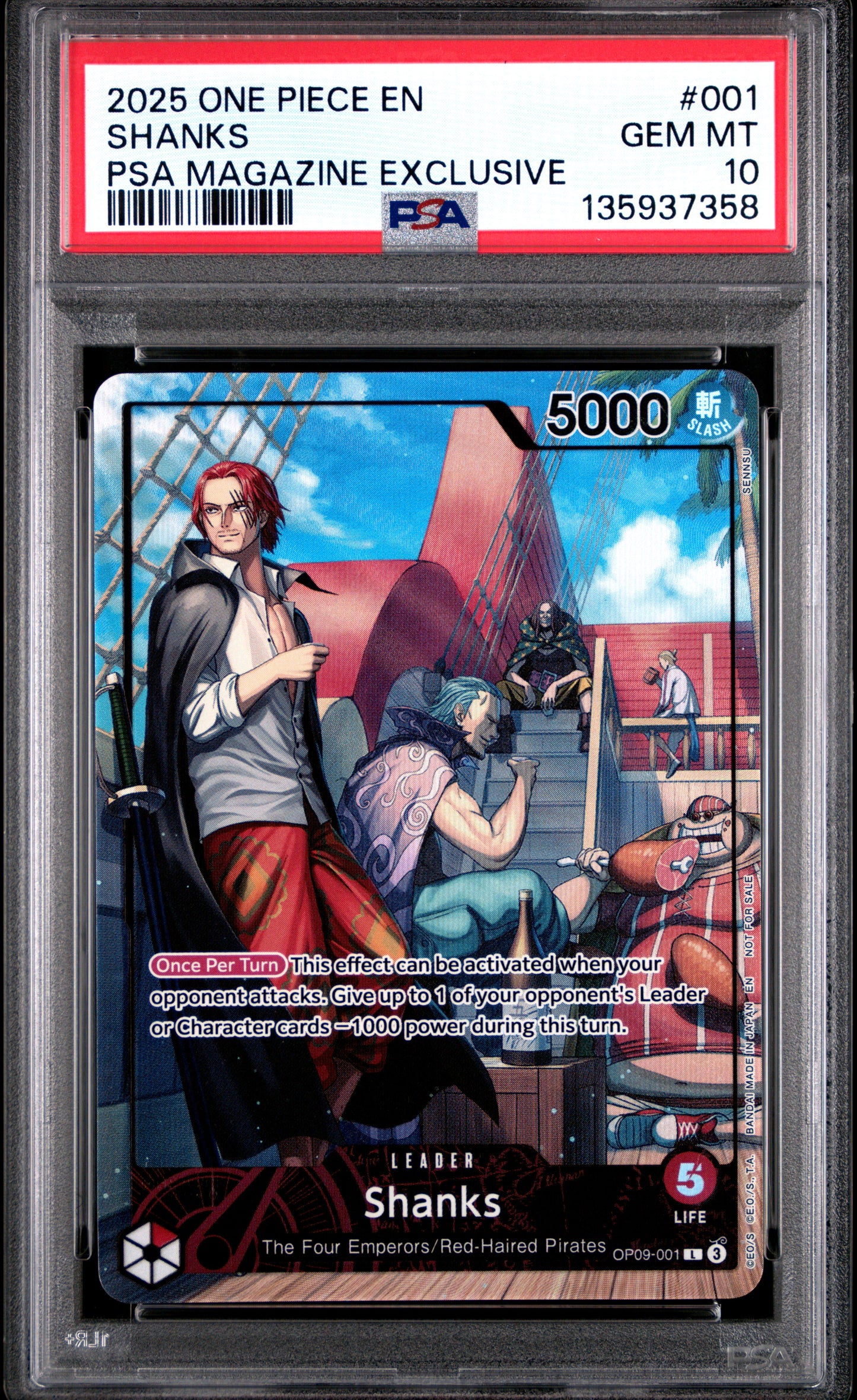 PSA10- shaks -#001