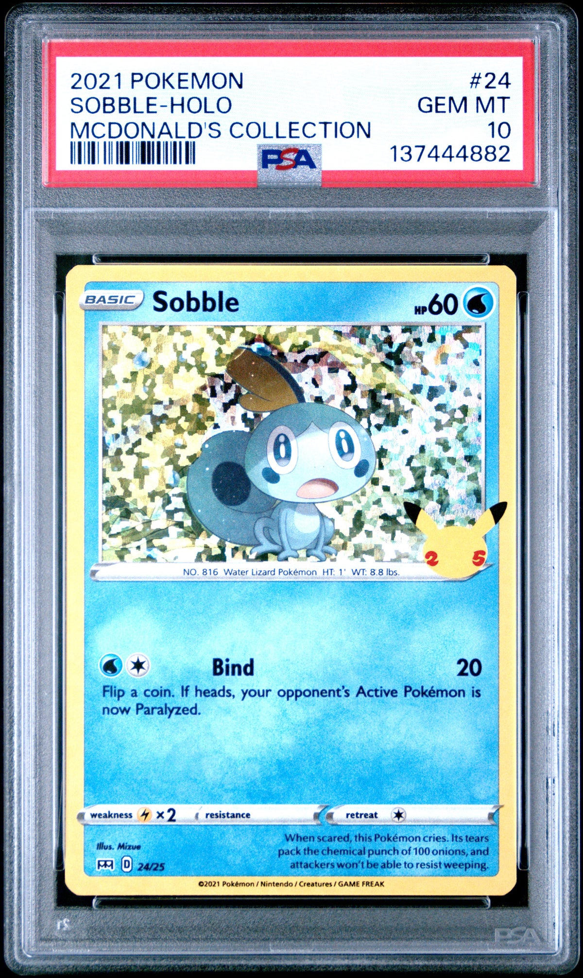 PSA10- sobble -#24