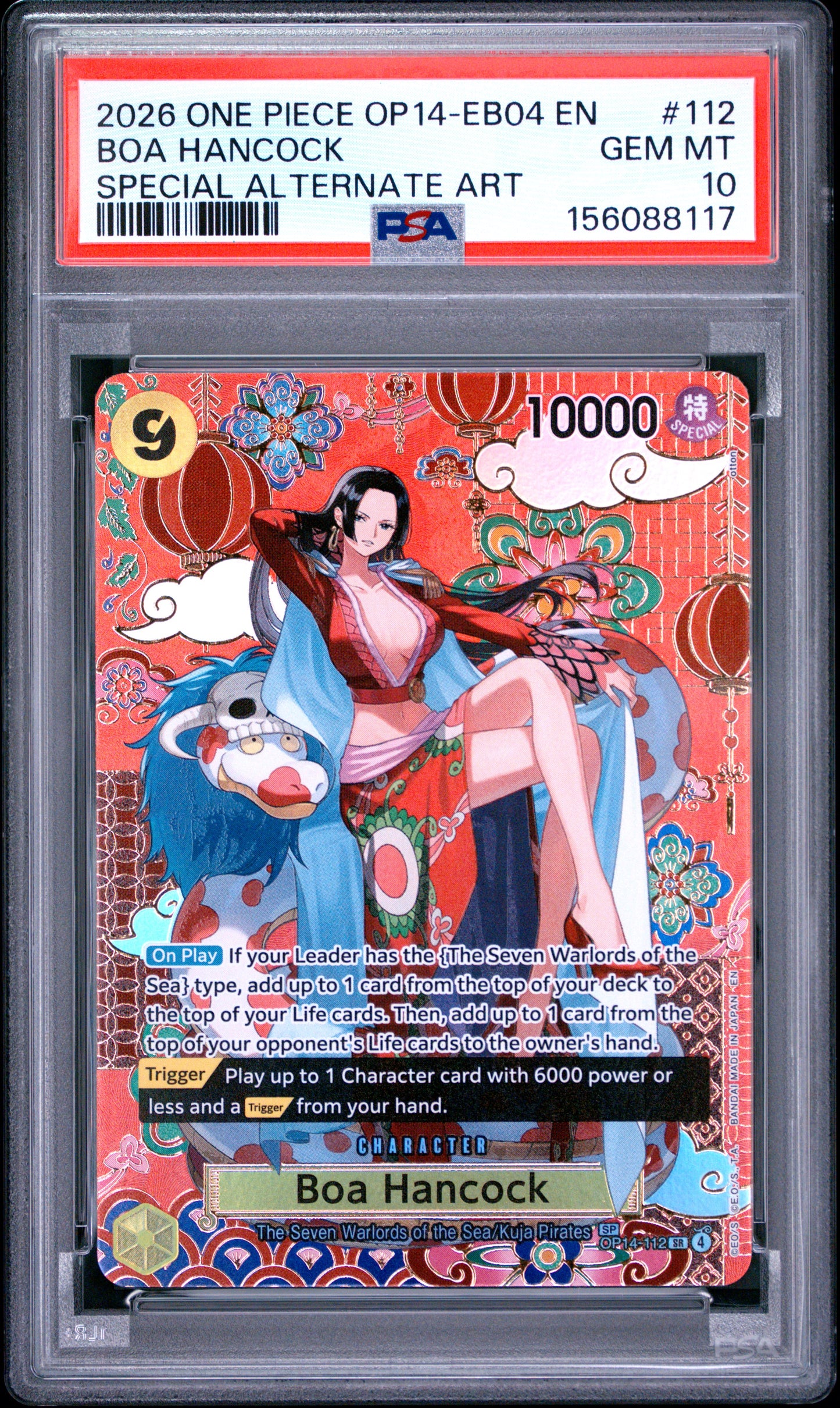 PSA10- boa hancock -#112