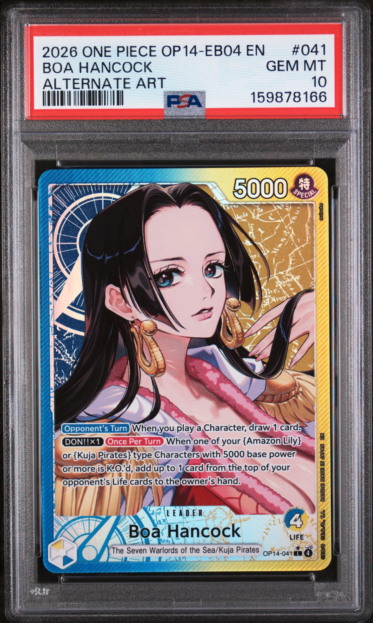 PSA10- boa hancock -#041