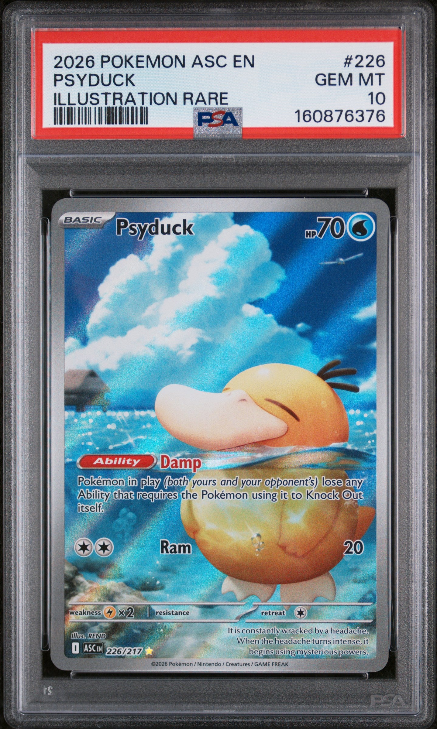 PSA10- psyduck -#226