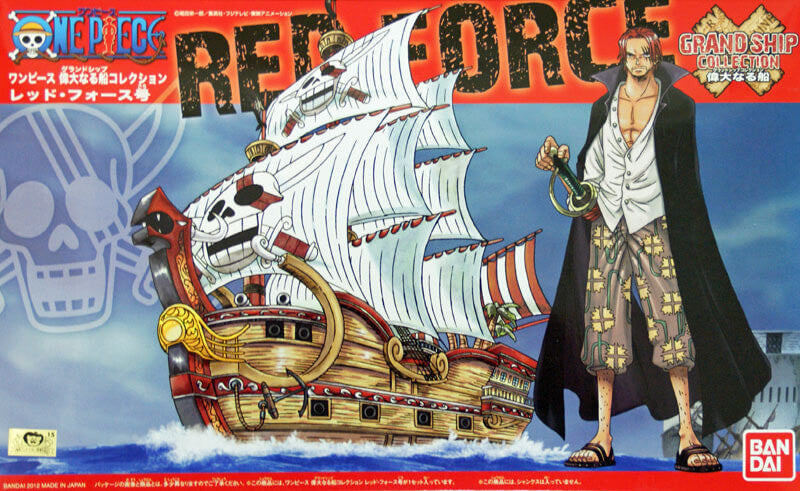 Bandai Hobby One Piece Red Force Grand Ship Collection Plastic Model Kit