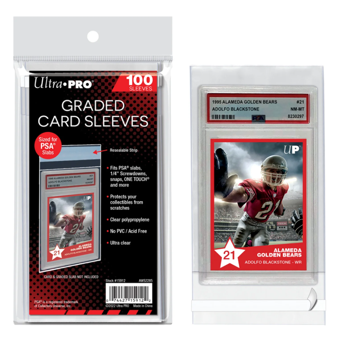 PSA Graded Card Sleeves (100ct)