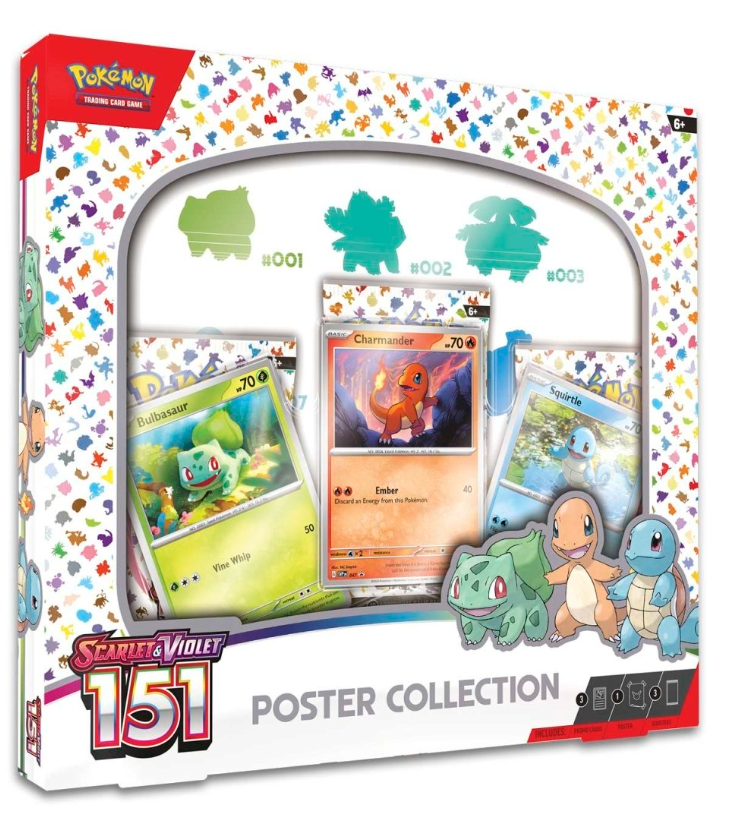 Pokemon TCG 151 Poster Collection
