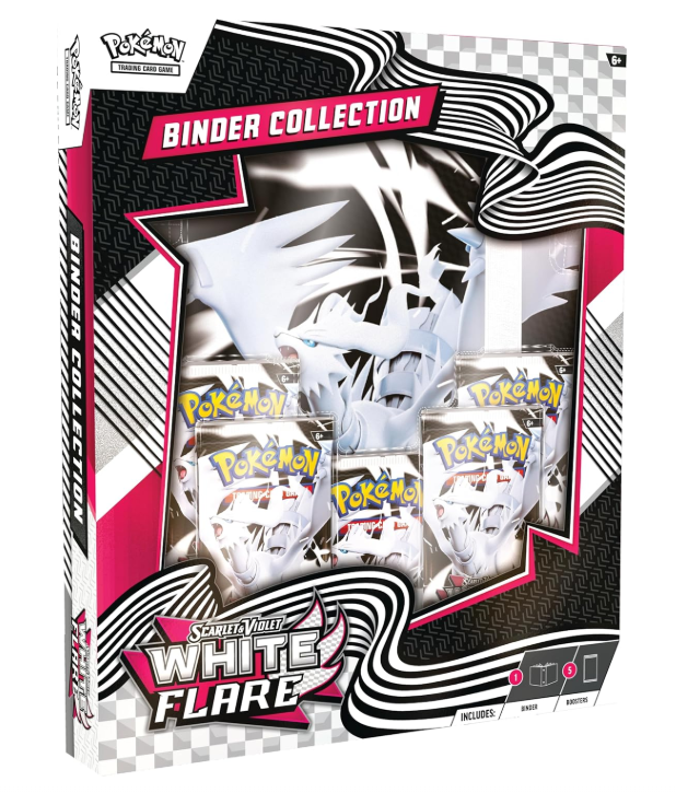 Pokemon TCG SV10.5 White Flare Binder Collection