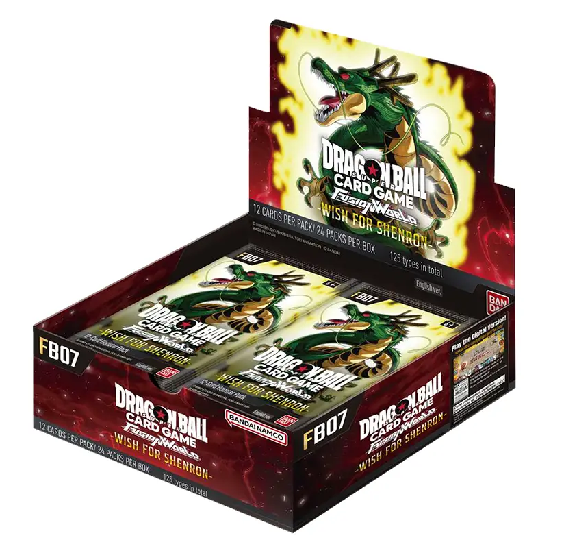 Dragon Ball Super TCG Fusion World FB07 Wish For Shenron Booster Box(09/19/25)
