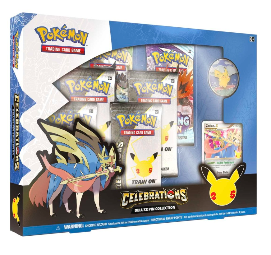 Pokémon TCG Celebrations Deluxe Pin Collection