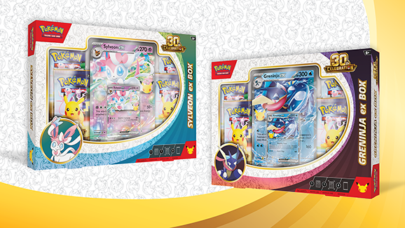 POKEMON 30TH CELEBRATION EX BOX (STYLE MAY VARY)