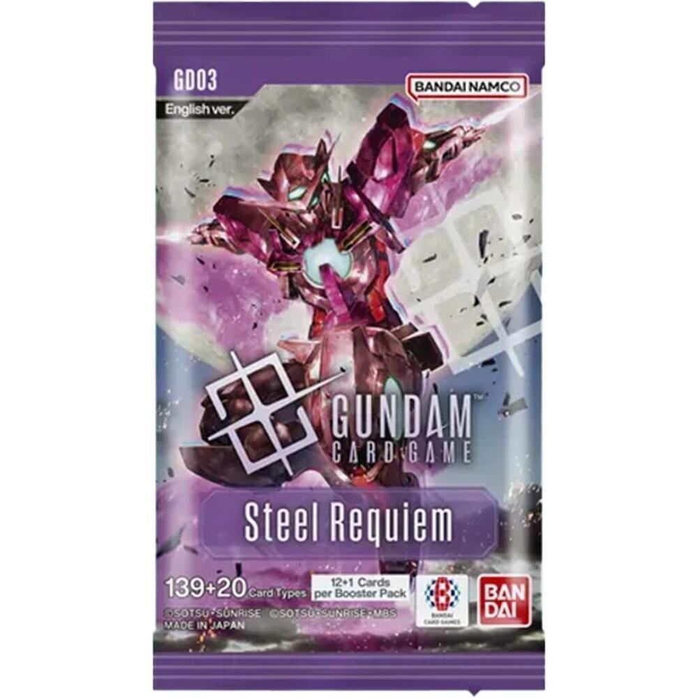 Gundam TCG Steel Requiem Booster Pack (GD03)