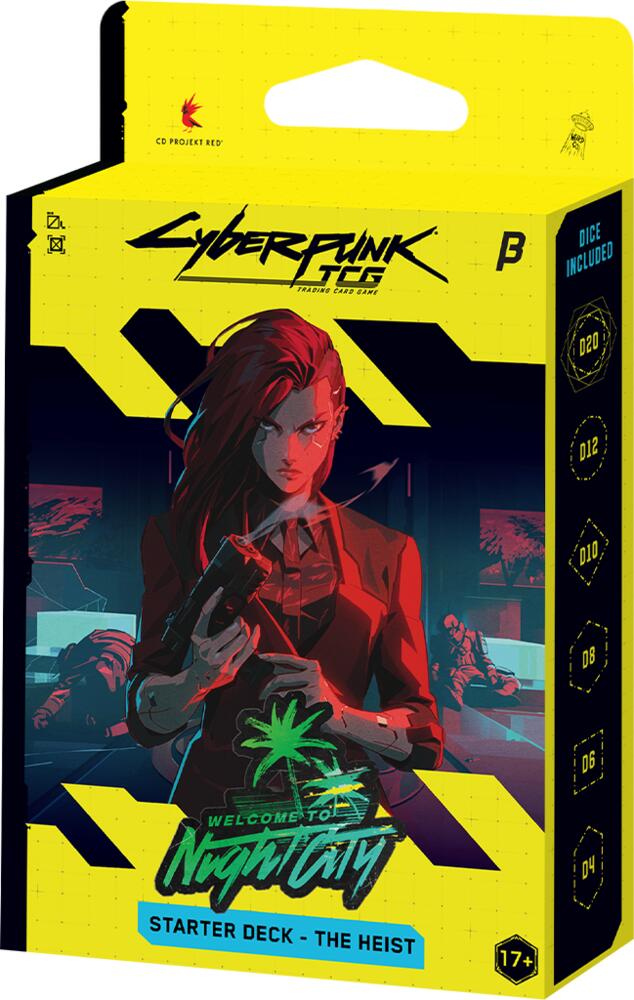 Cyberpunk TCG Beta Starter Deck The Heist