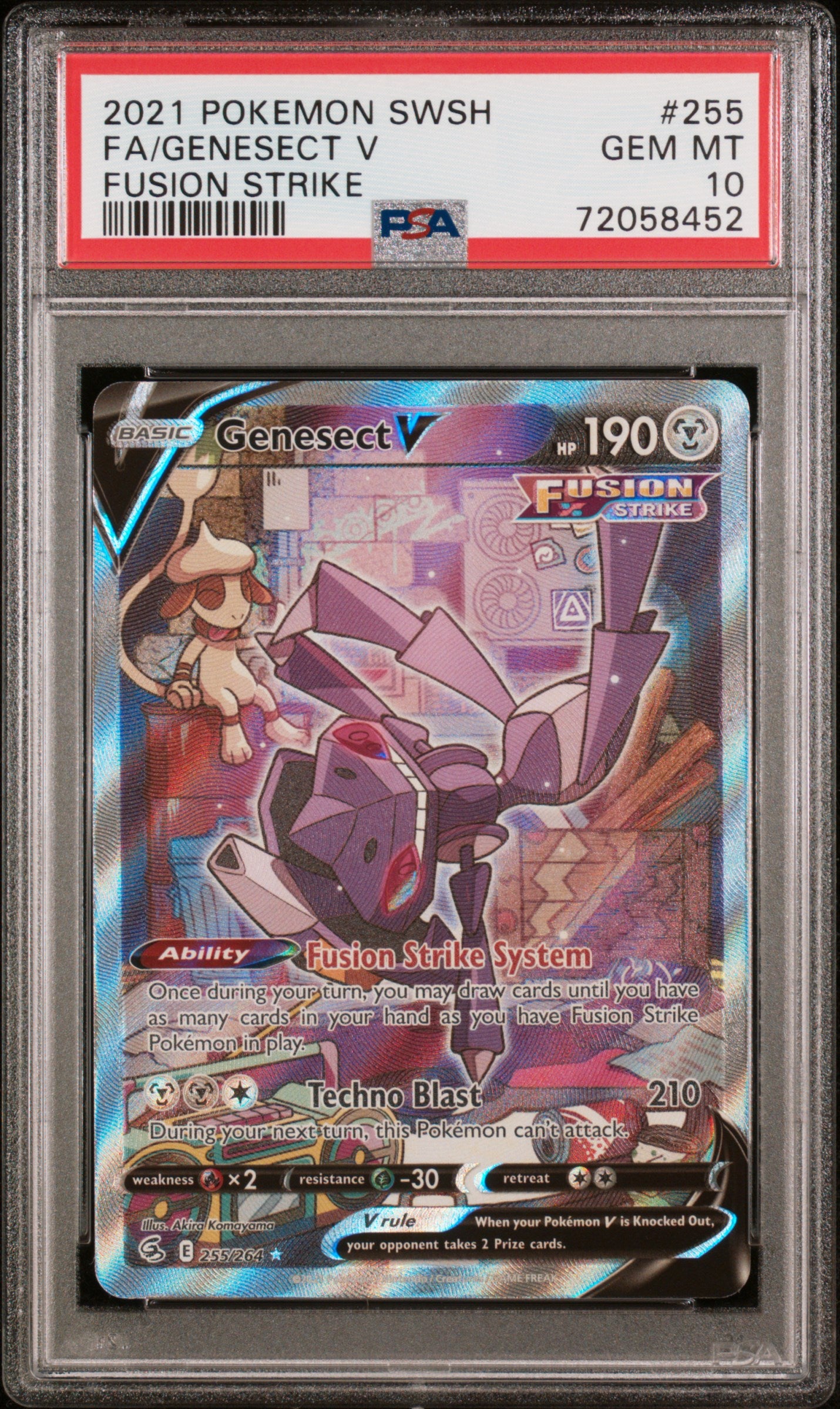 PSA10- genesect v -#255