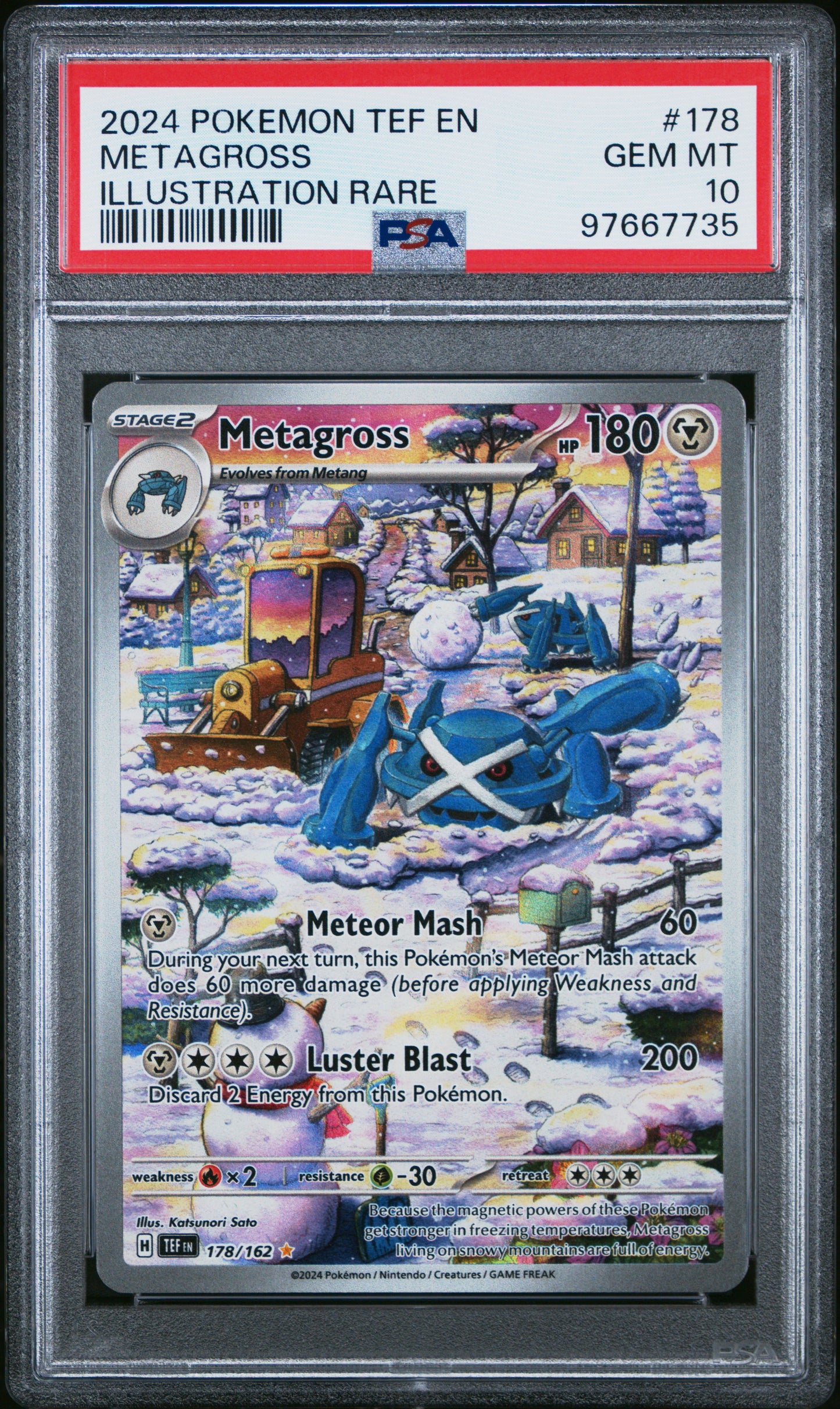 PSA10- metagross -#178