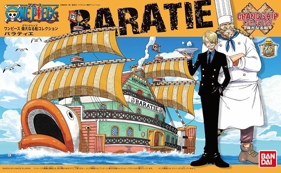 Bandai Hobby One Piece Grand Ship Collection Baratie Model Kit