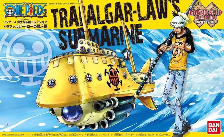 Bandai Hobby One Piece Trafalgar Law's Submarine Grand Ship Collection Model Kit