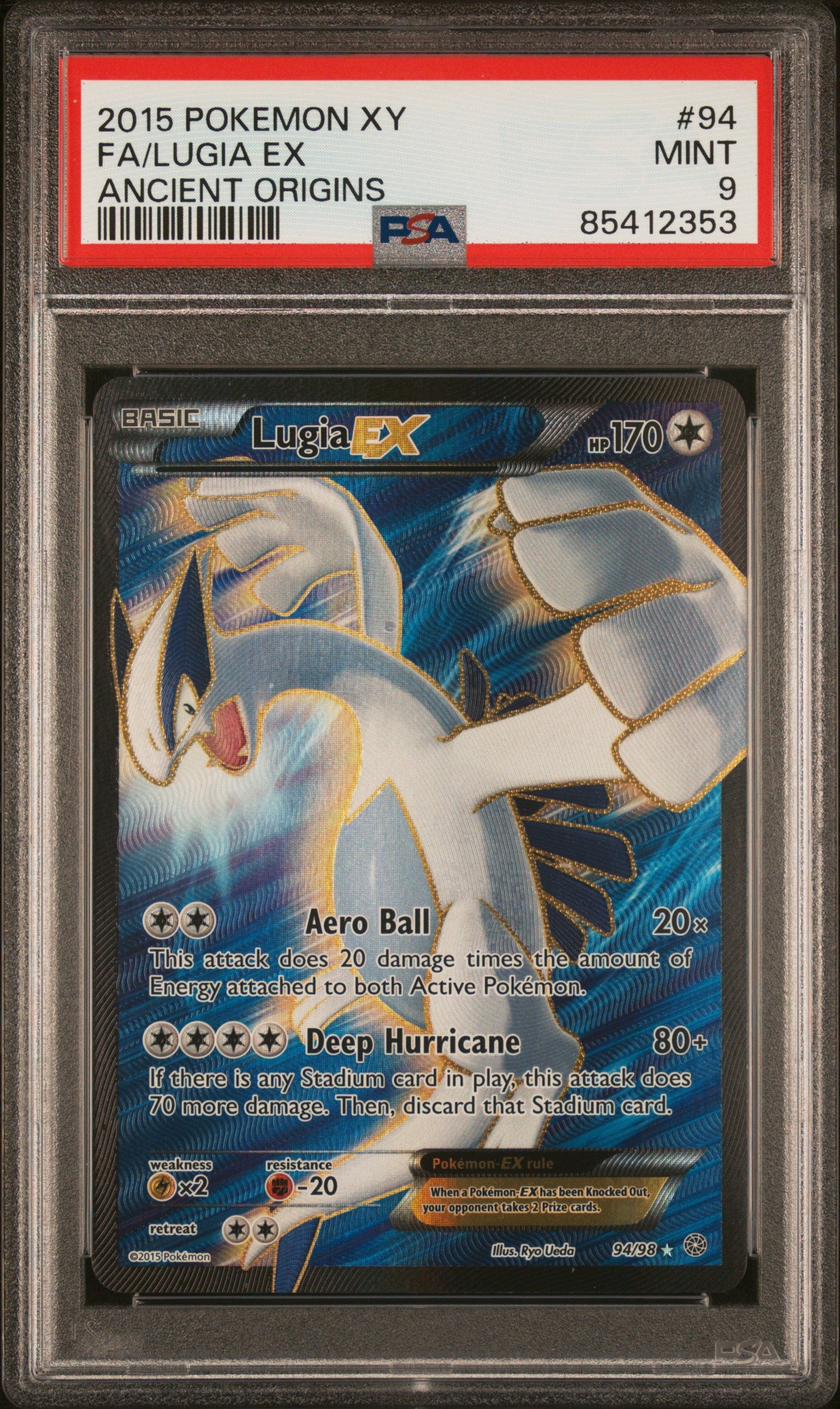 PSA9- lugia ex -#94