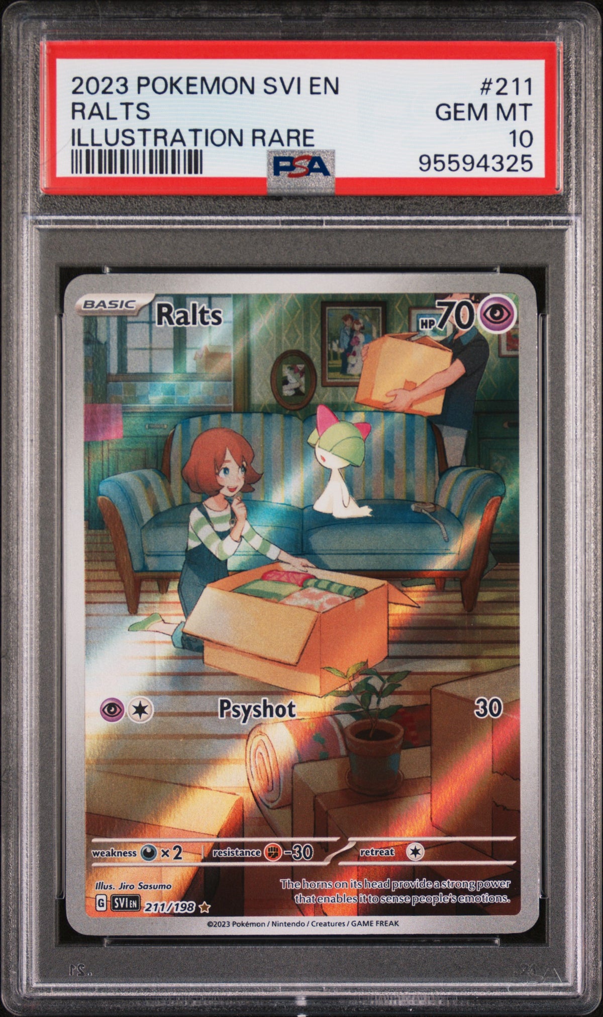PSA10- ralts -#211