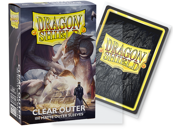 Dragon Shield Outer Sleeves Clear 100CT