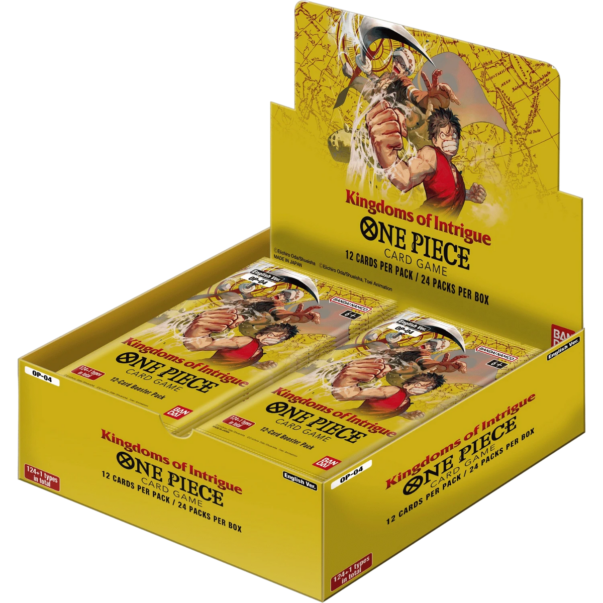 One Piece TCG Kingdoms of Intrigue Booster Box (OP04)