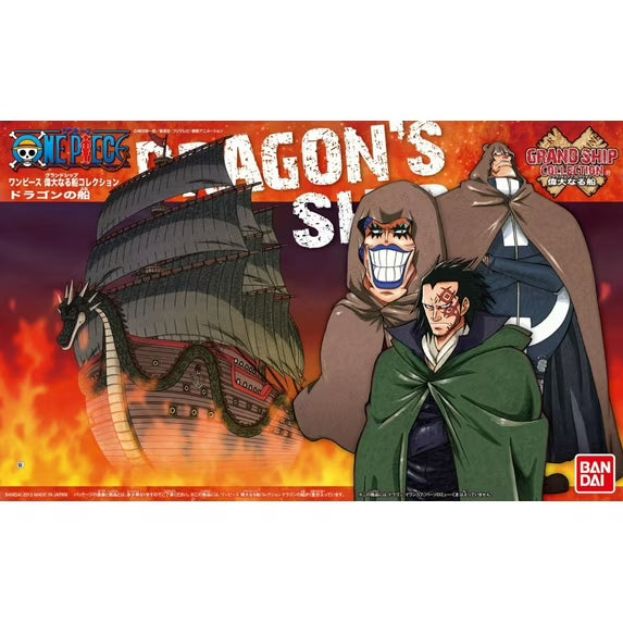 Bandai Hobby One Piece Grand Ship Collection Dragon's Ship Model Kit