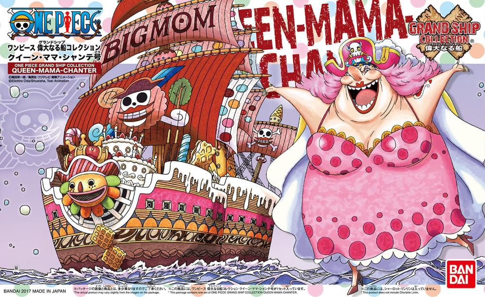 Bandai Hobby One Piece Grand Ship Collection Queen Mama Chanter Model Kit