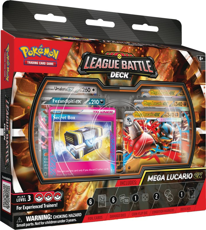 Pokemon TCG Mega Lucario ex League Battle Deck (06/19/2026)
