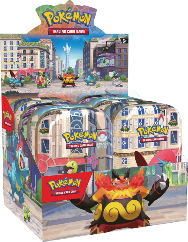 Pokemon TCG Lumiose City Tin (STYLE MAY VARY)