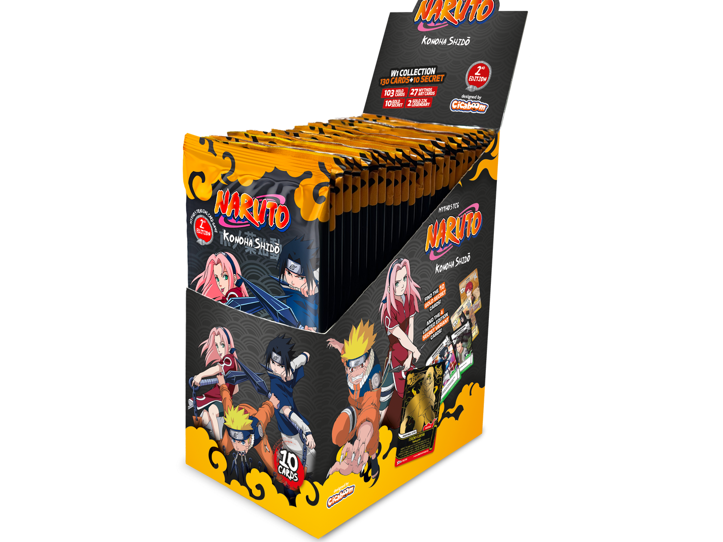Naruto Mythos TCG Konoha Shidō: 2nd Edition Booster Box