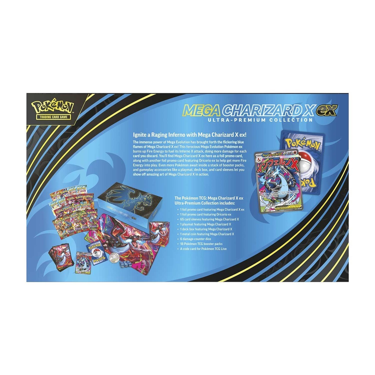 Pokémon TCG Mega Charizard X ex Ultra-Premium Collection (11/14/2025)