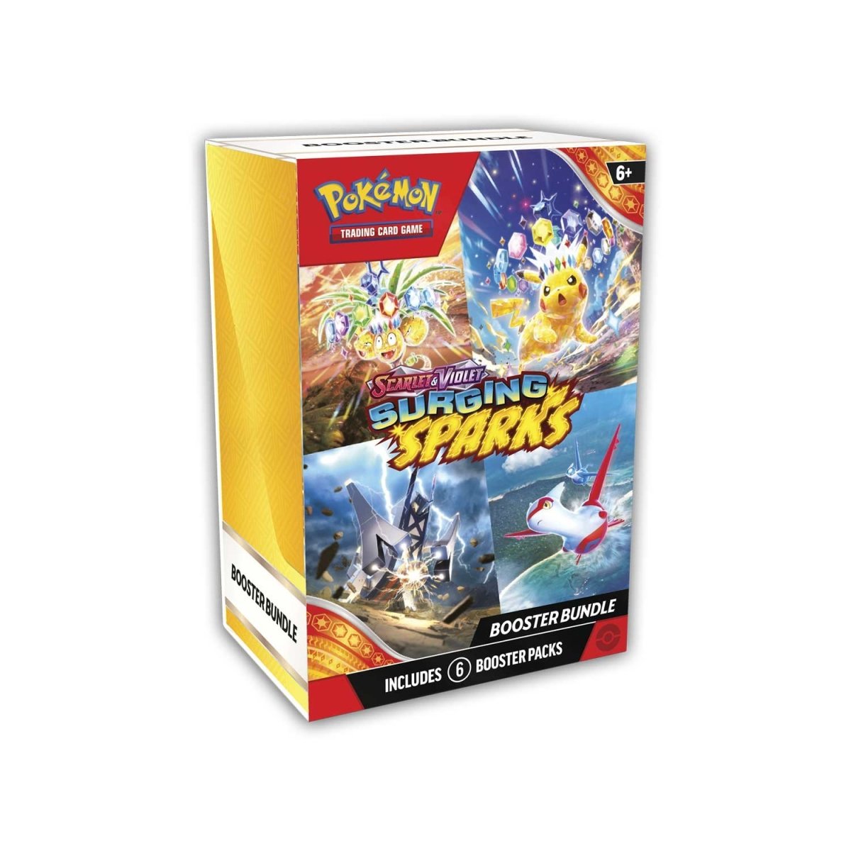 Pokemon Scarlet & Violet-Surging Sparks Booster Bundle (6 Packs)