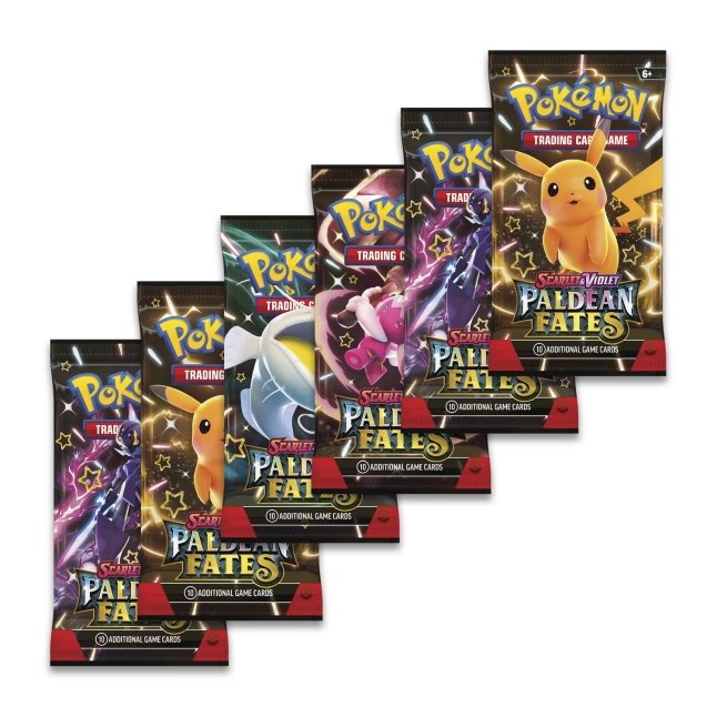 Pokemon TCG Paldean Fates Booster Pack (style may vary)
