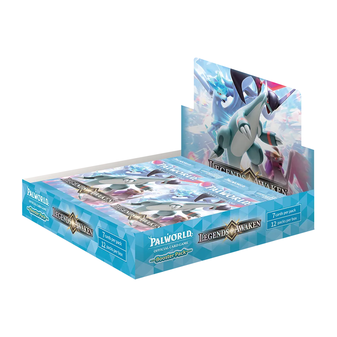 PALWORLD OFFICIAL CARD GAME LEGENDS AWAKEN Booster Box (BP02)