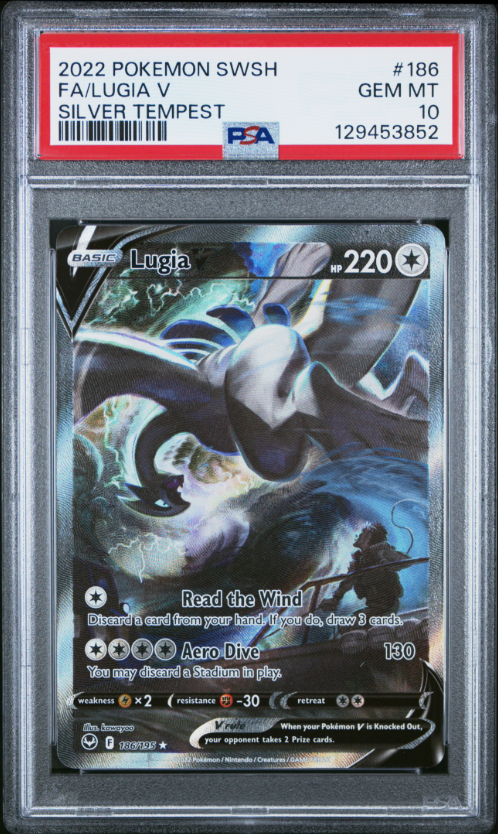 PSA10- lugia v -#186