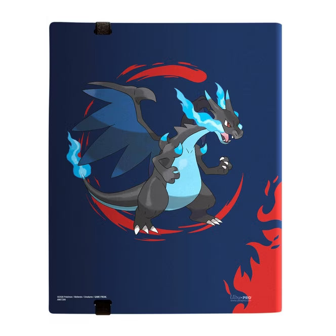 Ultra Pro PRO Binder 9-Pocket Pokemon Mega Charizard X and Y
