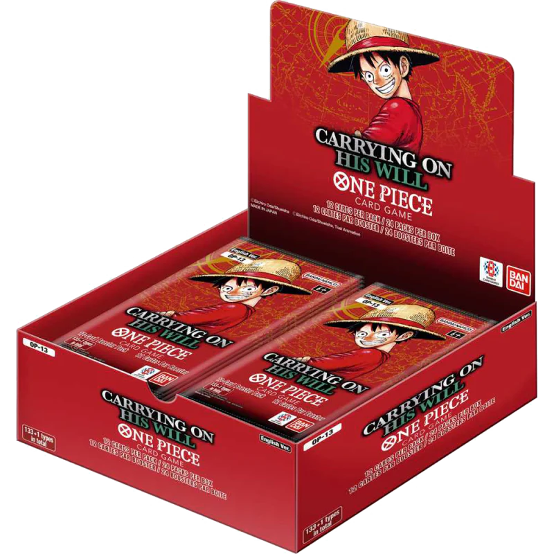 One Piece TCG Carrying On His Will Booster Box(OP-13)