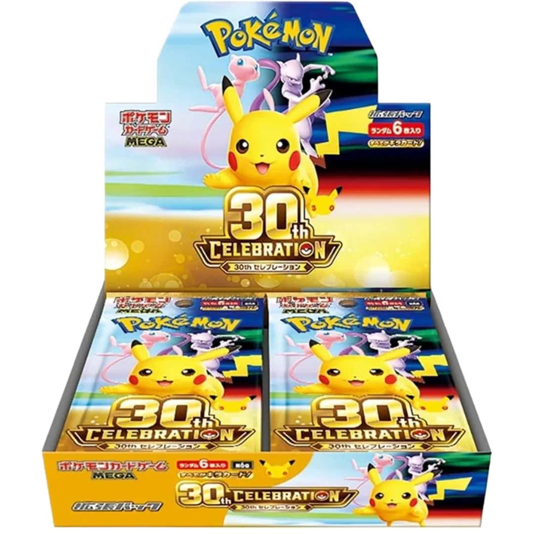 Pokemon TCG Japanese 30th Celebration Booster Box (M6a)