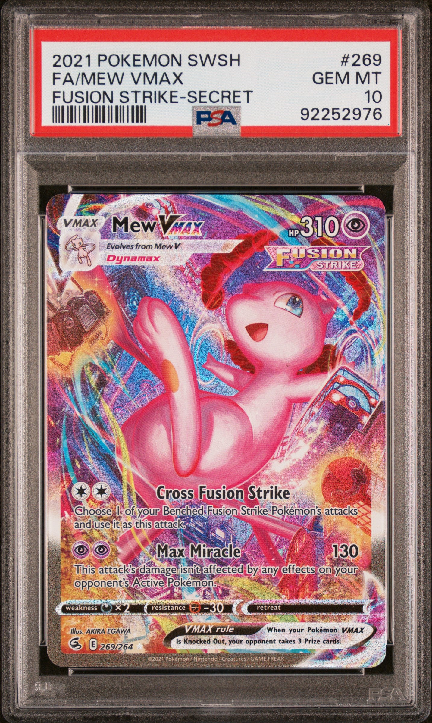 PSA10- mew vmax -#269