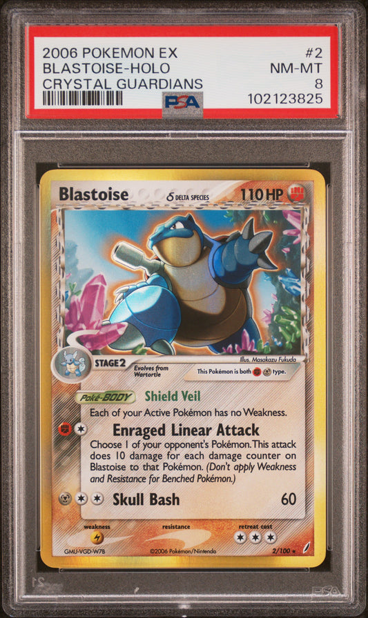 PSA8- blastoise -#2