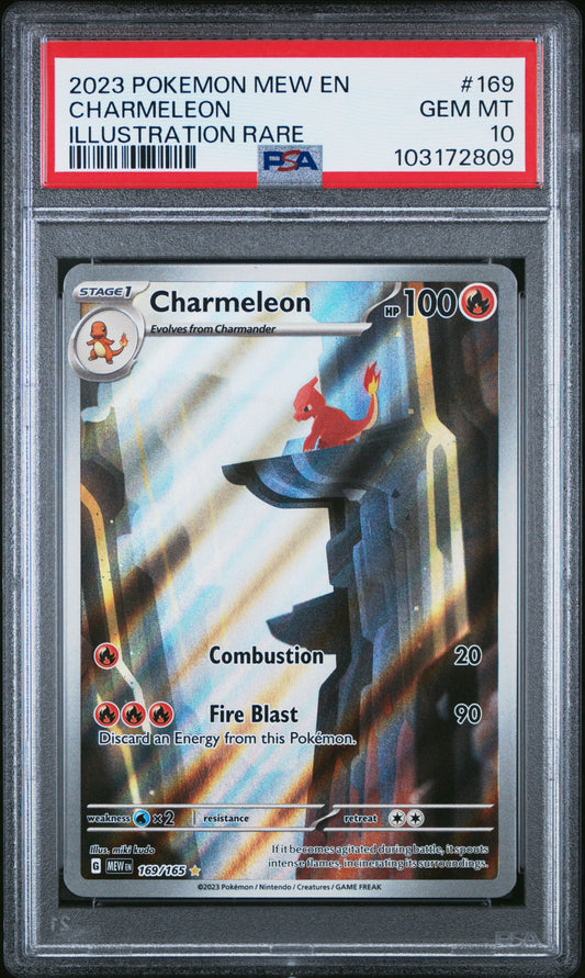 PSA10- charmeleon -#169
