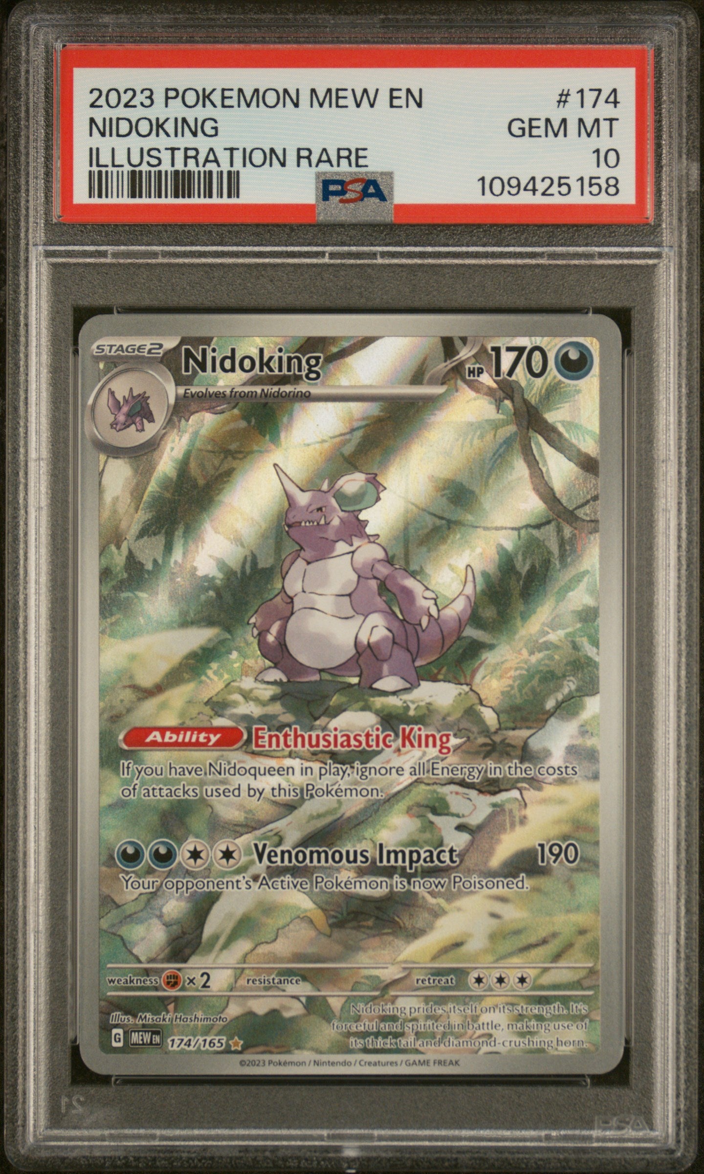 PSA10- nidoking -#174