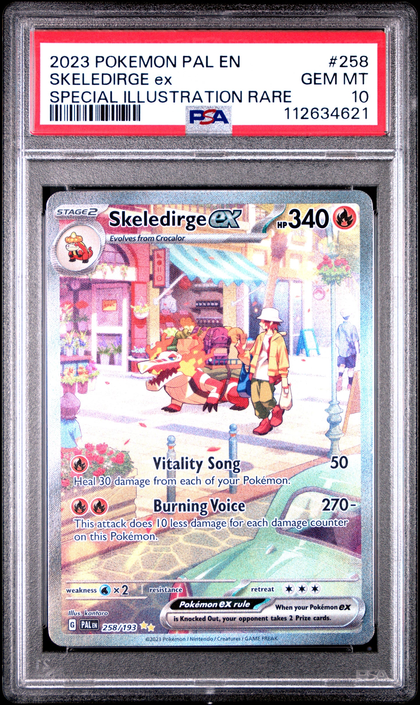 PSA10- skeledirge ex -#258