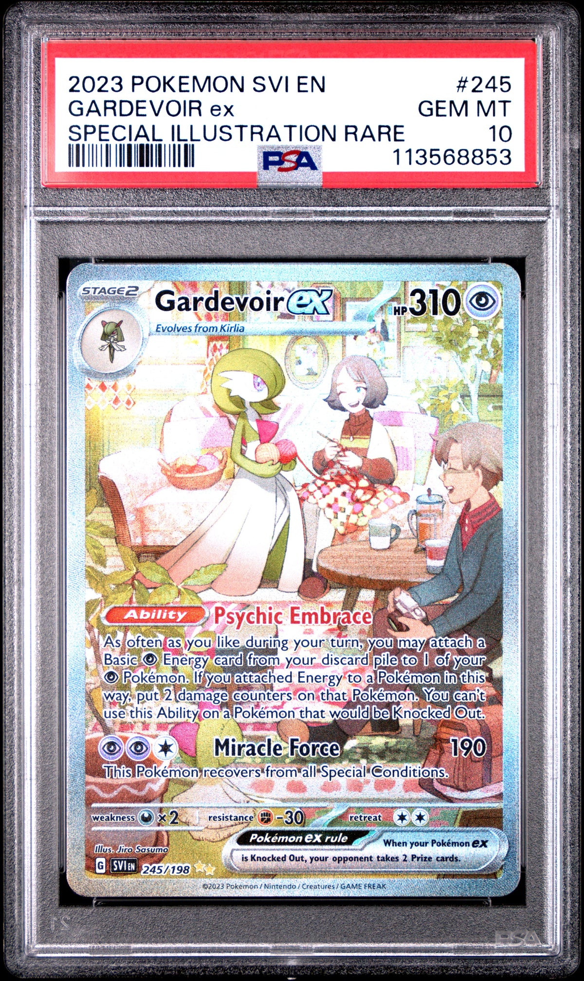 PSA10- gardevoir ex -#245