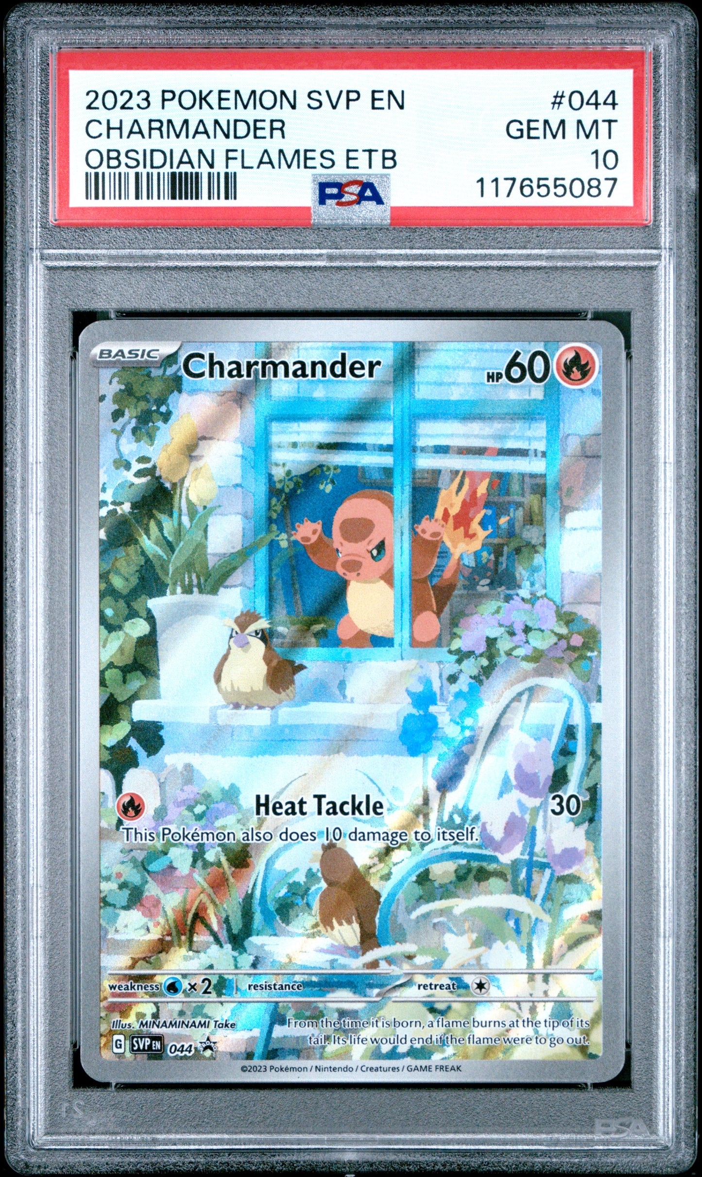 PSA10- Charmander -#044