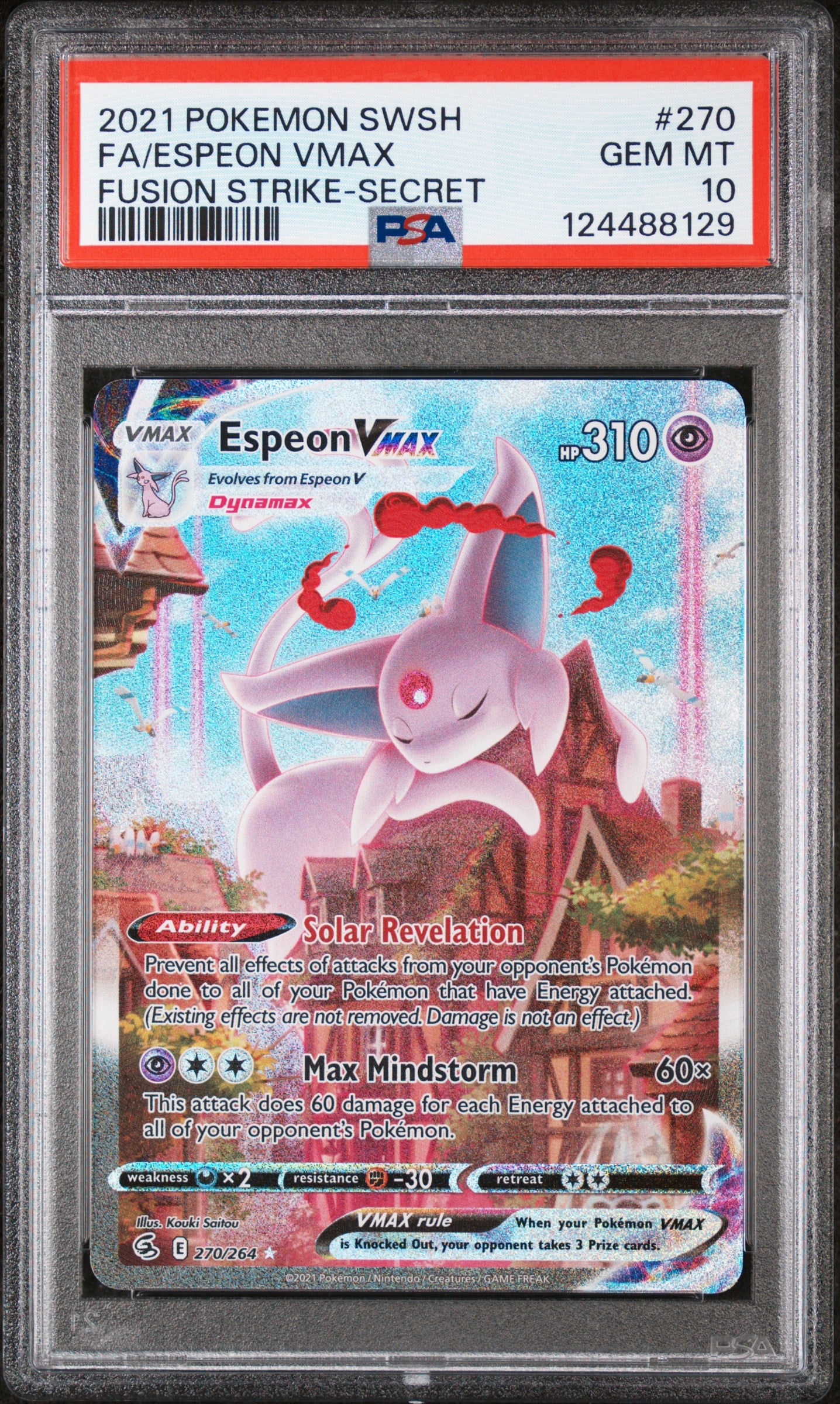 PSA10- espeon vmax -#270
