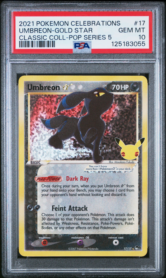 PSA10- Umbreon -#17