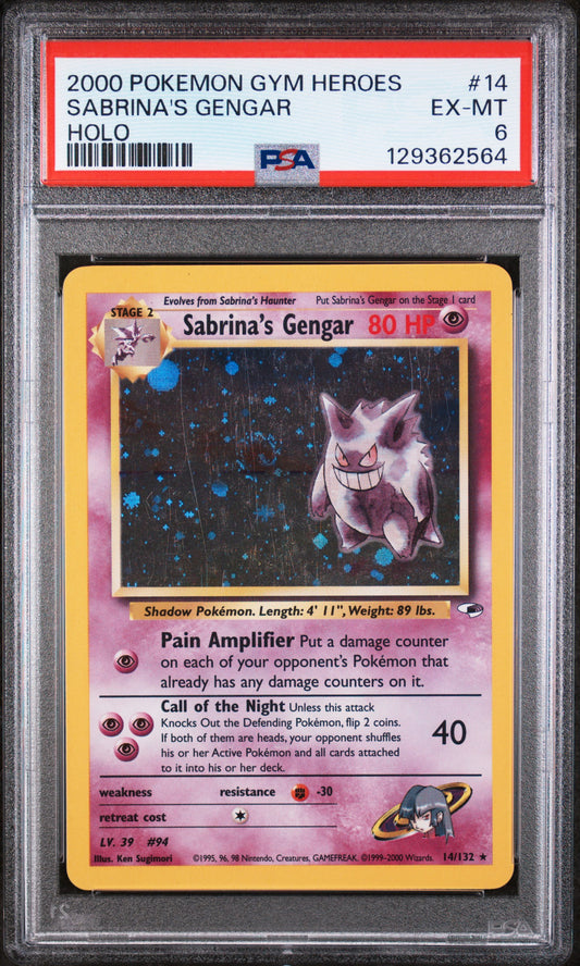 PSA6- sabrina's gengar -#14