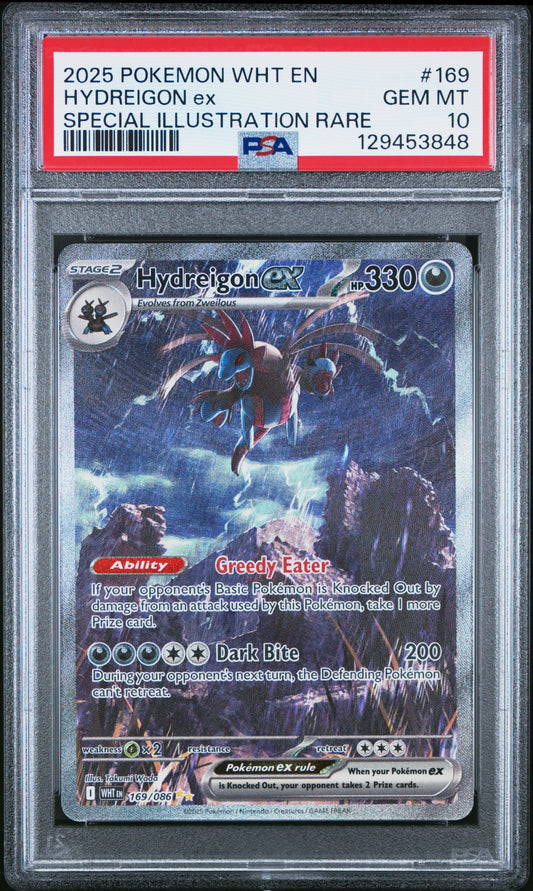 PSA10- hydreigon ex -#169