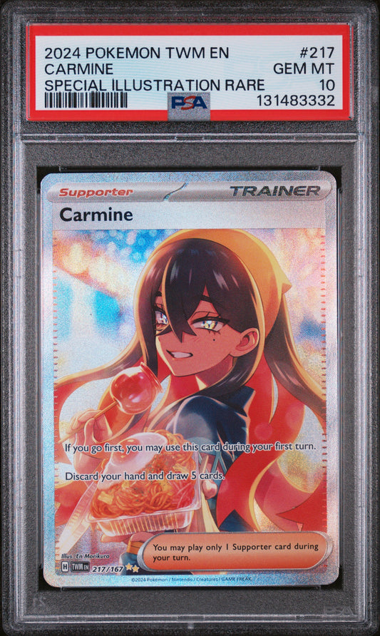 PSA10- carmine -#217