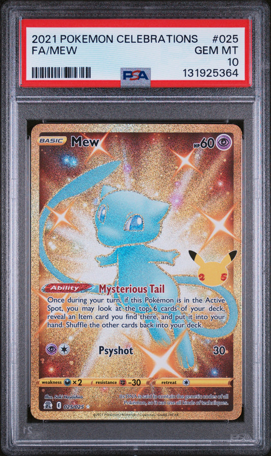 PSA10- mew -#025