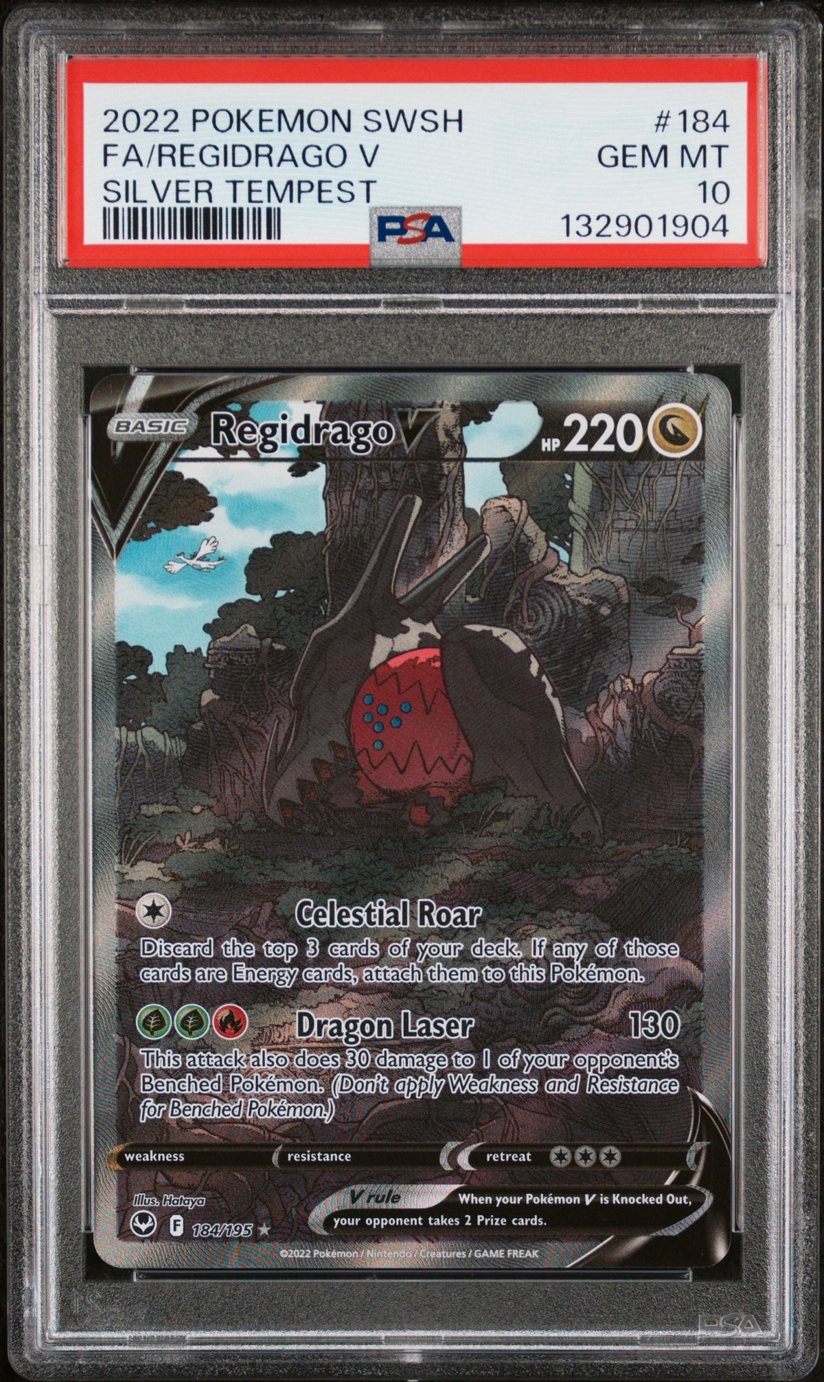 PSA10- regidrago v -#184